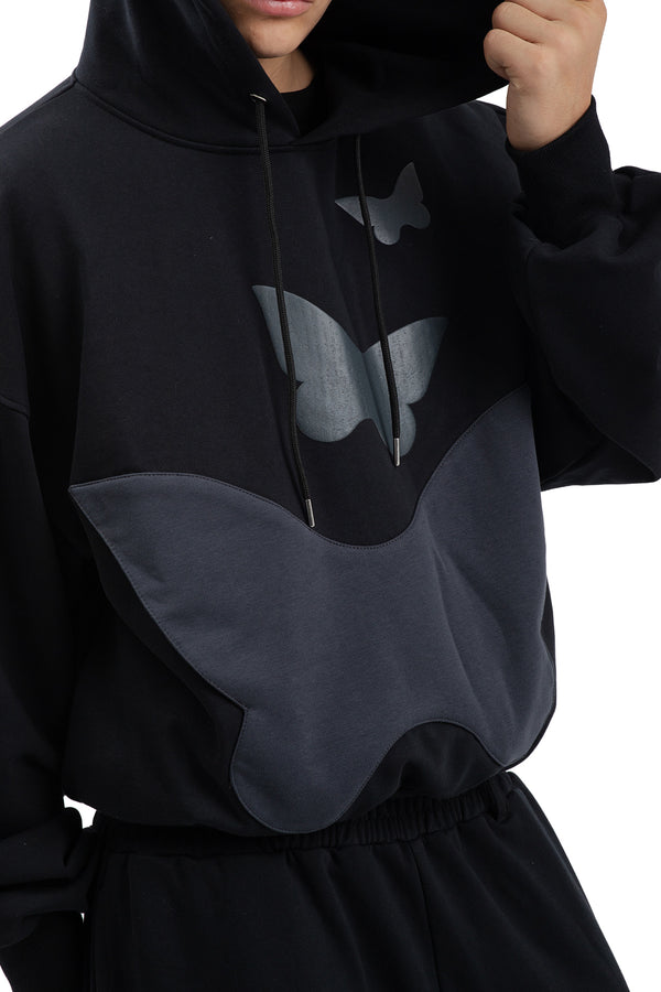 Bluza Hoodie Butterfly Highwave × The100