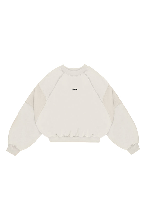 Bluza Crewneck Raw Cream