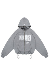 Bluza Duality Reversible Full Zip Dark Grey Melange