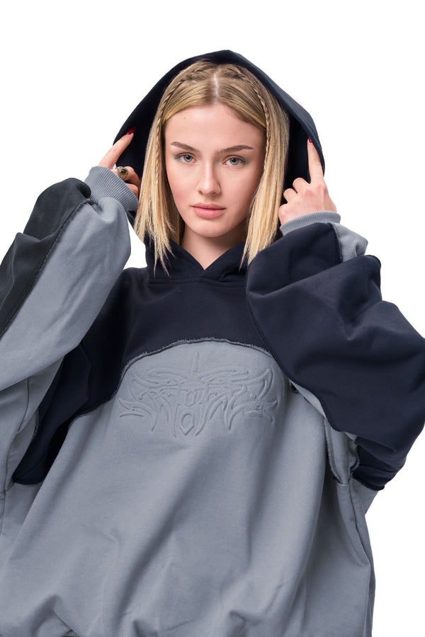 Bluza Hoodie WAVE Smoke