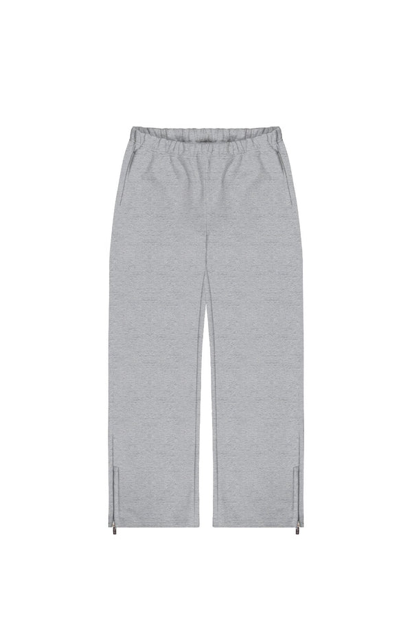 Spodnie Dresowe Zip Raw Grey