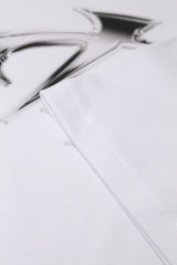 T-Shirt Boxy Concrete White