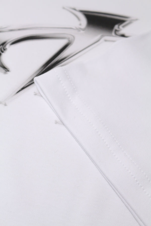 T-Shirt Boxy Concrete White