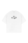 T-Shirt Boxy Concrete White