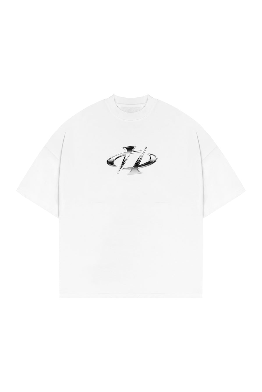 T-Shirt Boxy Concrete White