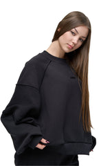 Bluza Crewneck Raw Black