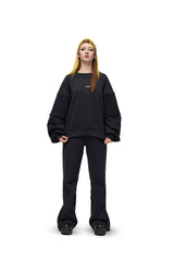 Spodnie Dresowe Zip Raw Black