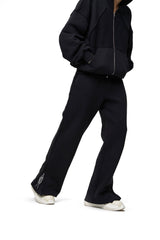 Spodnie Dresowe Zip Raw Black