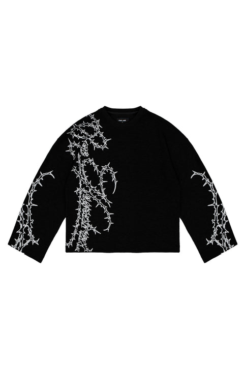 Longsleeve Waffle Black