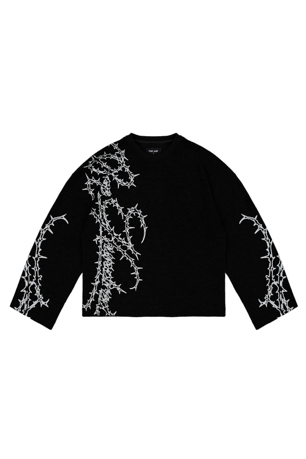 Longsleeve Waffle Black