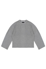 Longsleeve Waffle Grey Basic