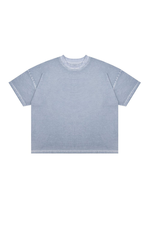 Koszulka Boxy Washed Grey