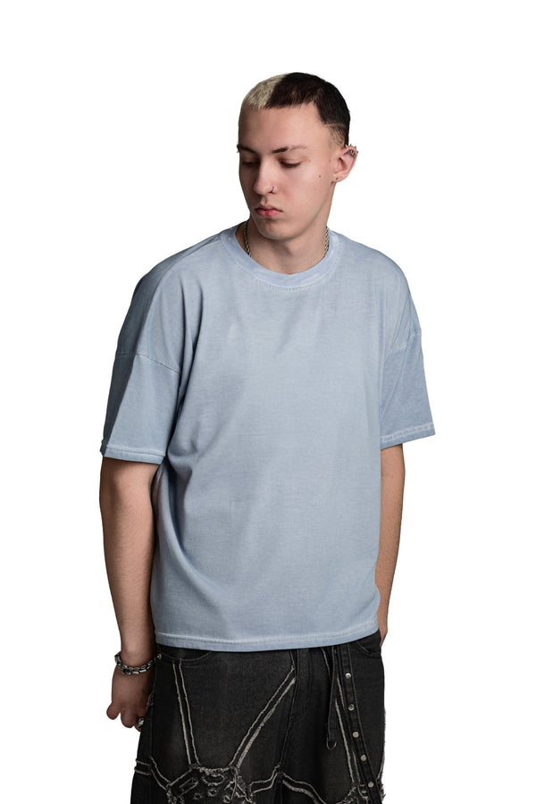 Koszulka Boxy Washed Grey