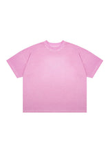 Koszulka Boxy Washed Pink