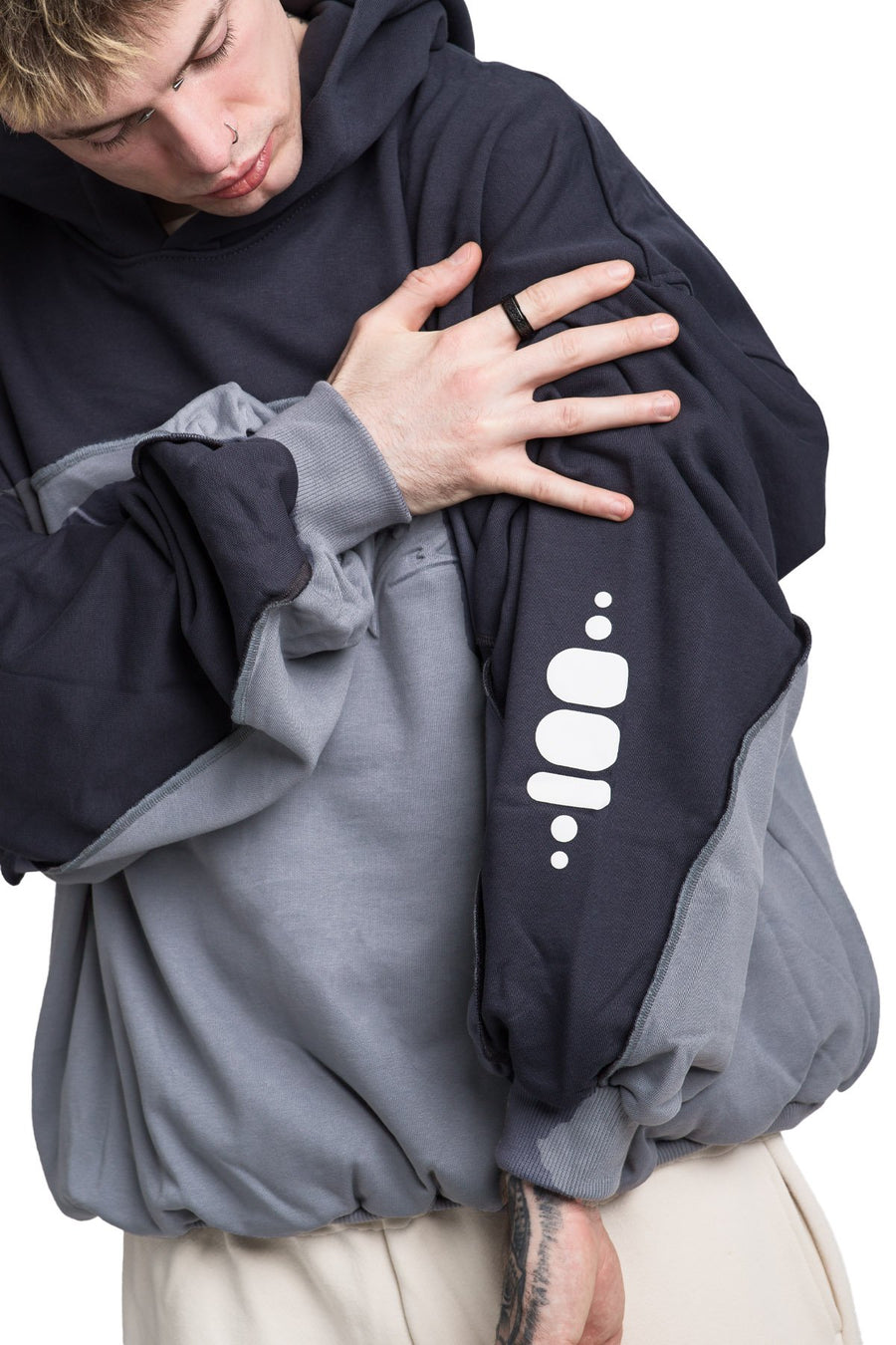 Bluza Hoodie WAVE Smoke
