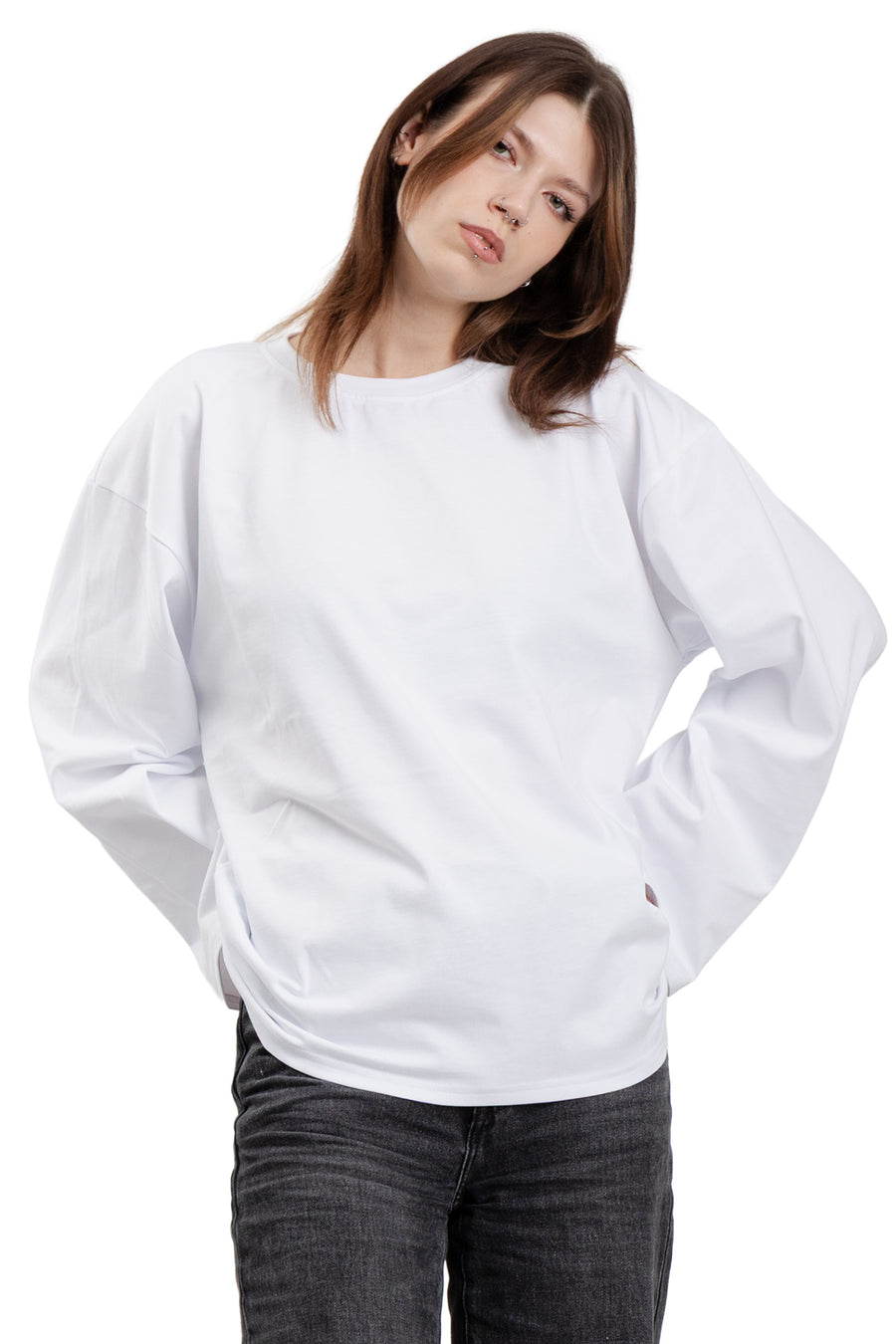 Longsleeve mit weiten Ärmeln