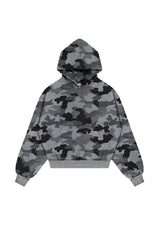 Bluza Hoodie Dark Grey Melange Moro