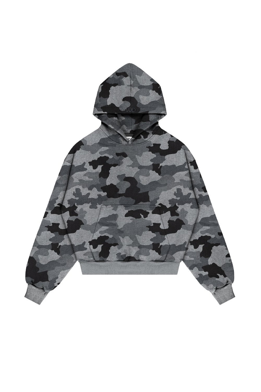 Bluza Hoodie Dark Grey Melange Moro