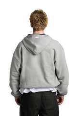 Bluza Duality Reversible Full Zip Light Grey Melange