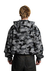 Bluza Hoodie Dark Grey Melange Moro