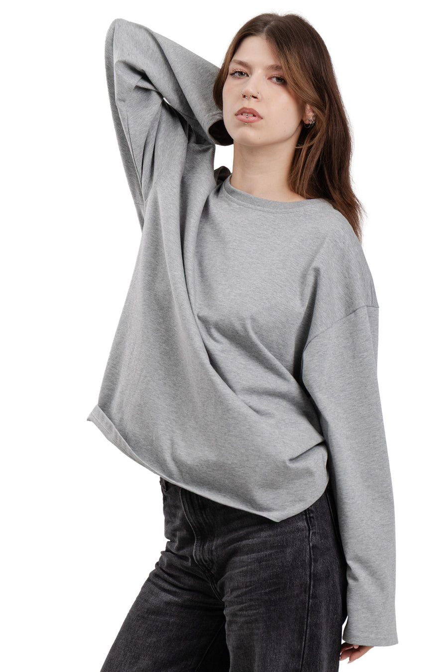 Longsleeve mit weiten Ärmeln