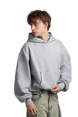 Bluza Hoodie Puffy Ultra Melange Grey
