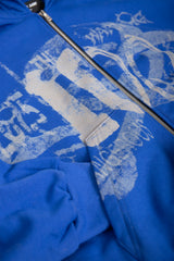 Bluza Zip Danger Zone Cobalt