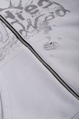 Bluza Duality Reversible Full Zip Light Grey