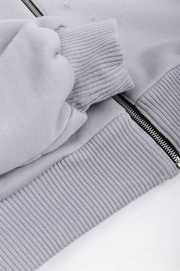 Bluza Duality Reversible Full Zip Light Grey