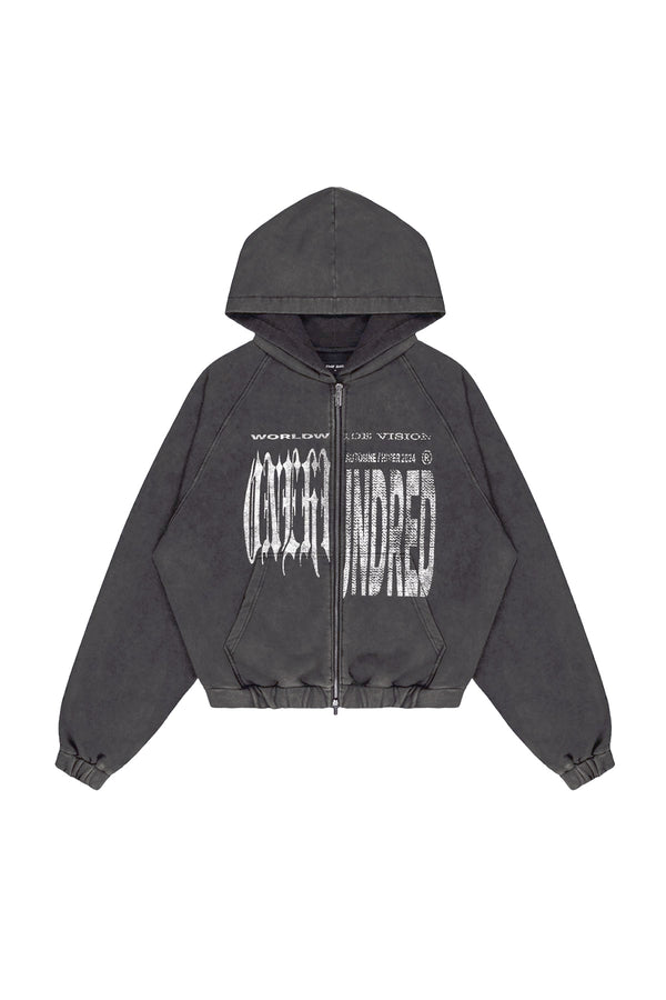 Bluza Zip Duality Washed