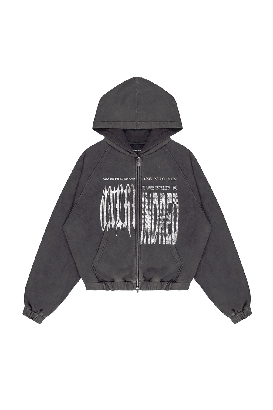 Bluza Zip Duality Washed