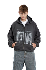 Bluza Zip Duality Washed
