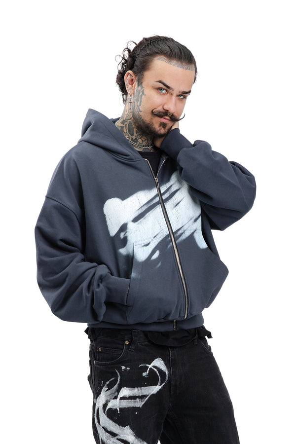 Bluza Puffy Zip Faces