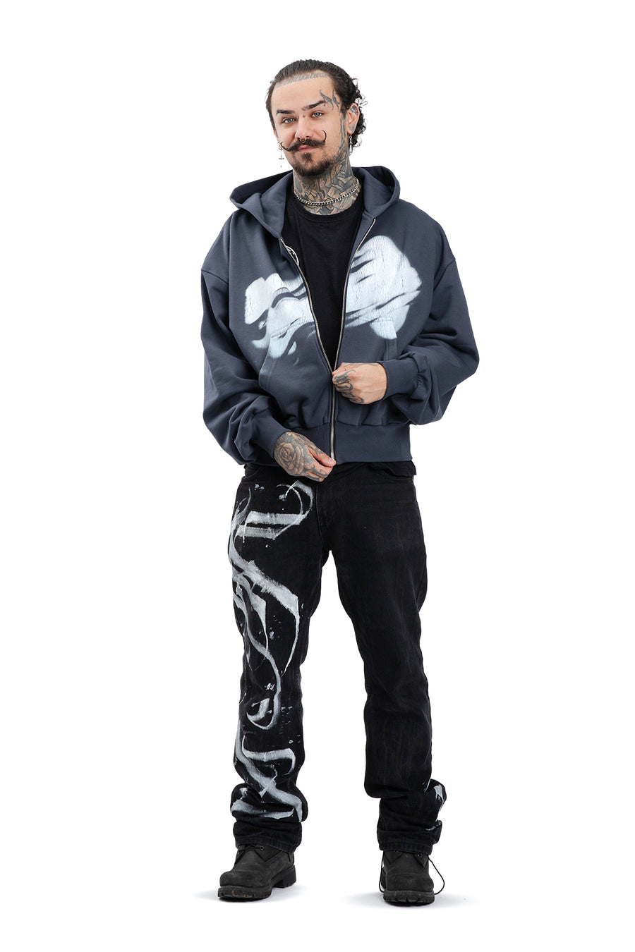 Bluza Puffy Zip Faces
