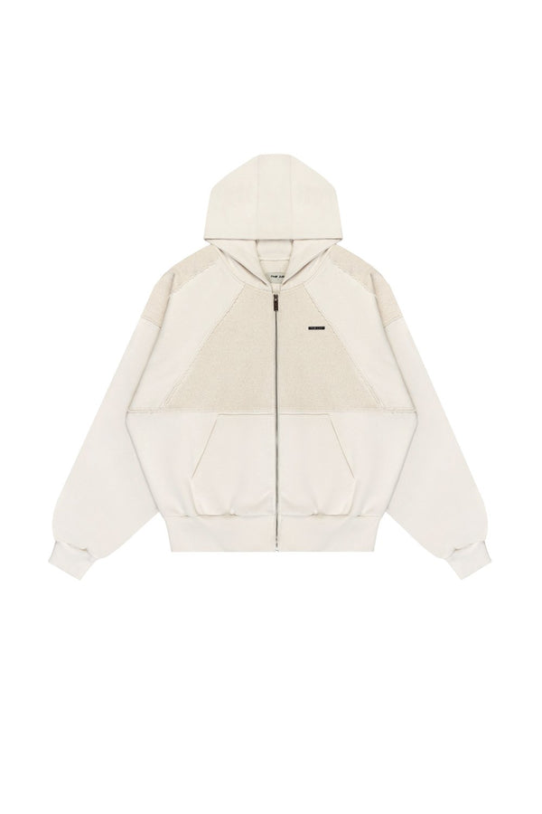 Bluza Puffy Zip Raw Cream