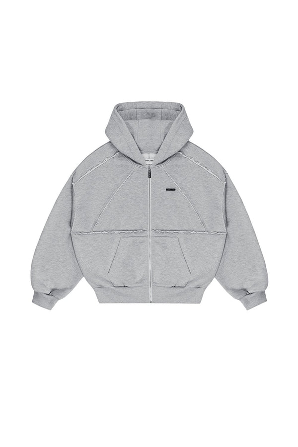 Bluza Puffy Zip Raw Grey