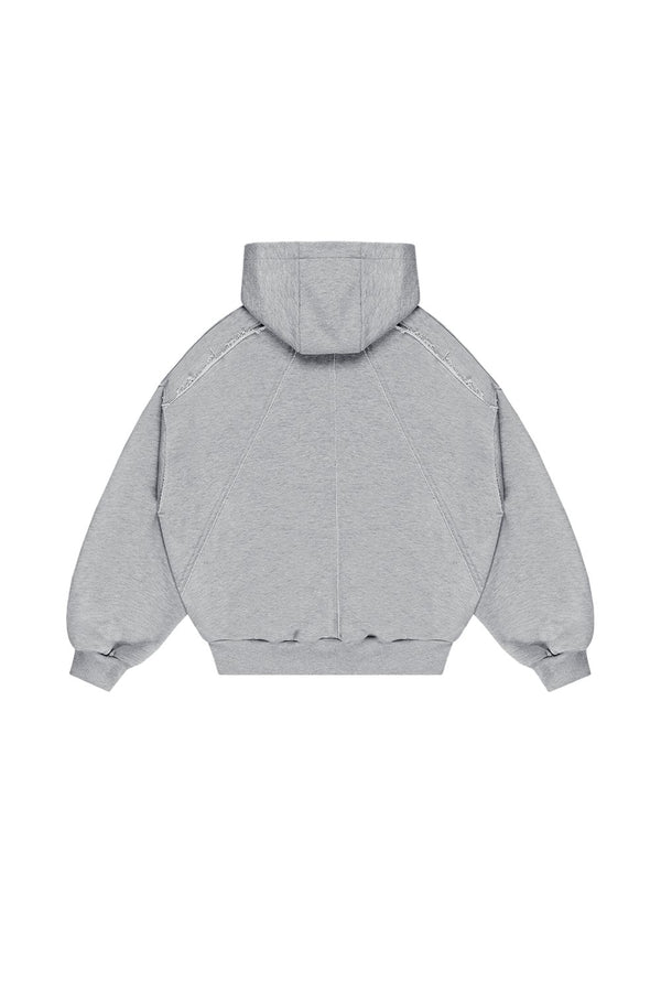 Bluza Puffy Zip Raw Grey