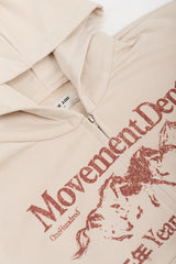 Kapuzenpullover Puffy Zip Wild Movement Almond